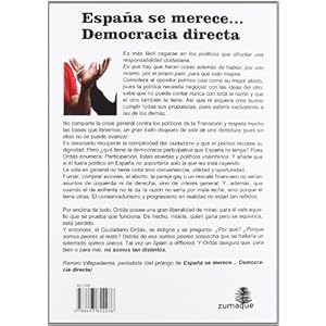 Espana se merece… democracia directa / Spain Deserves... Direct Democracy