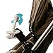 Japace® Multifunctional Portable Mini Clip Fan for Baby Stroller Baby Cots Playpens Desks In the car Clip-on With USB Cable in Green,Blue,Yellow(Random Colour)