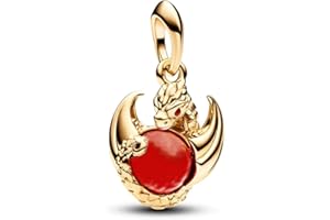 PHCLASY Personalized Christmas Charms Abalorios Charm Colgantes de Cuentas con Circonita cúbica,Christmas Gifts Para Mujer