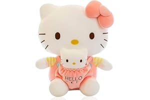 FISAPBXC Kitty Plush Doll, 30cm Cute Plushies Dolls Toy Cat Cartoon Characters Toys Doll Kitty Theme Plush Stuffed Doll Decoration for Children Toys Doll Creative Gift