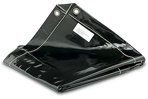 STAMOS WELDING GROUP Stamos Germany Cortina de Protección para Soldadura SWS01 (Material de vinilo especial - 4 mm, Costuras e hilos sintéticos, Dimensiones 234 x 168 cm)