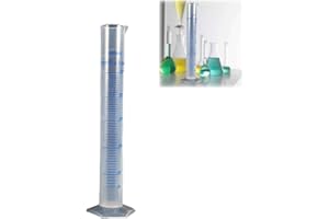 Tree2018 Plastic Measuring Cylinder 100ml/250ml Laboratory PP Clear Liquid Lab Supplies Transparent
