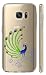 Produktbild Samsung Galaxy S6 G920 Softcase Cover Backkover TPU Schutzhülle Slim Case (2039 Pfau Grün Blau)