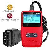 Batterie und Sprachen: Keine Batterie erforderlich; mehrsprachiges Menü und DTC-Definitionen in Englisch, Spanisch, Französisch und Deutsch, etc.