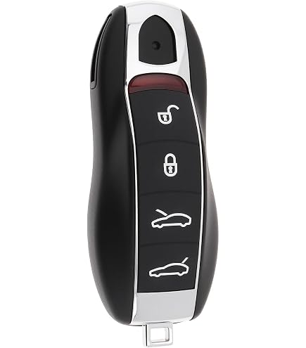Lot De 2 étuis En Silicone Pour Clé Porsche - Compatible 911, 997, 987 Boxster/Cayman - Protection Antidérapante - 6