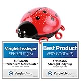 ANSMANN Sternenlicht Marienkäfer LED Sternenhimmel-Projektor Nachtlicht Lampe Einschlafhilfe für Baby/Kinder/Erwachsene – Testsieger (Vergleich.org 03/2017) - 6