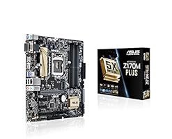 Asus Z170M-Plus Mainboard Sockel 1151 (Micro-ATX, Intel Z170, 4x DDR4-Speicher, Typ C USB, M.2 Schnittstelle)