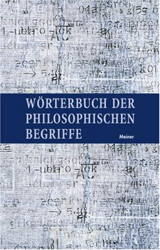 Download Wörterbuch der philosophischen Begriffe, Sonderausgabe
