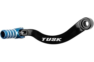 Tusk Klappbarer Schalthebel, schwarz/blaue Spitze, passend für: Husqvarna 701 Enduro 2016–2019