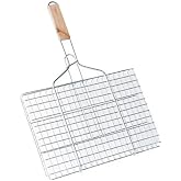 B&uuml;y&uuml;k boy 50x30cm mangal &uuml;st&uuml; l&uuml;ks ızgara teli paslanmaz galvaniz kaplama