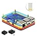 Price comparison product image 5 Layers Case with Heatsink for Raspberry Pi 3 Model B (rainbow)