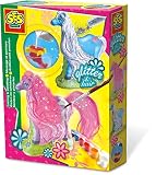 Escayola de secado rápido SES Deutschland 01272 Caballos - Set para modelar y pintar figuras de yeso [importado de Alemania]