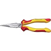 Semi-round nose pliers Professional electric Z 05 0 06 200 mm Prof. elec*; Flachrundzange