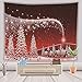 Produktbild YFXGSTLI Weihnachtstapisserie Santa Claus Hintergrund Wand Wand Dekoration 150 * 130cm SD-3