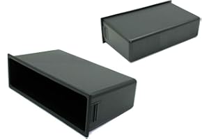 Motorguard CD Radio Stereo Headunit Universal Double Din to Single Din Facia Car Stereo Storage Tray Adapter Pocket