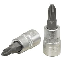 KS Tools PH-Bit PH000 – 1/4" Antrieb, 25 Mm Länge, Vernickelt, Für Hand- Und Elektroschrauber