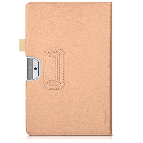 kwmobile Hülle für Acer Iconia One 10 (B3-A30) – Tabletcover Slim Case Tablet Schutzhülle – Smart Cover Tabletcase Rosegold - 3