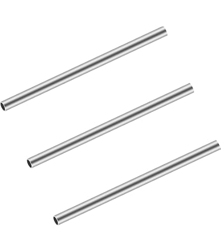 Tubo Rotondo In Acciaio Inox 304 - 13mm OD X 0,5mm Spessore X 300mm Lunghezza - Uxcell
