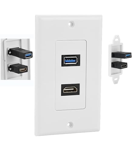 USB 3.0 A Wandladesocke – Steckdosenersatz Mit Schnellladefunktion Für Zuhause, Büro & Hotel