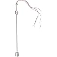 Liquid Level Sensor - 400mm Water Level Sensor Float Liquid Level Stainless Steel Float Water Level for Water Tank Pool Fish Tank