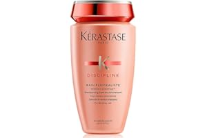 Kérastase, Discipline, Shampoo Lisciante & Anti-Crespo, Per Capelli Indisciplinati & Sensibilizzati, Senza Solfati, Bain Fluidéaliste, 250 ml