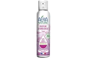 Aera Nature - Parfum d’Ambiance Naturel Magie de l’Inde - 99,9% d’Ingrédients d’Origine Naturelle, 800 Pulvérisations - Écocert - Fabrication Française - 125 ml