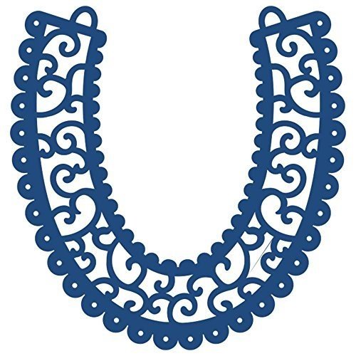 Create and Craft 137819 Metal Tattered Lace Die-Horseshoe