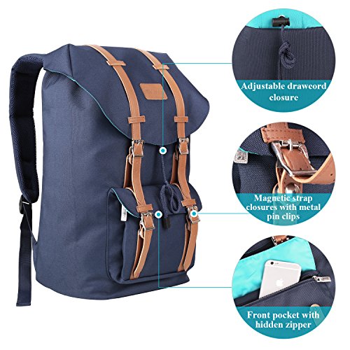 PRASACCO Laptop Rucksack Backpack Wanderrucks  cke Handgep  ckrucksack 17 Zoll Notebook Rucksack f  r 15 6 Zoll Laptop Daypacks f  r Outdoor Reisen Wa