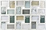 fotorahmen collage 13x18 Die harmonische Collage bietet Ihnen Platz für 24 Fotos à 10x15 cm. Sie können auch gerne die mitgelieferten Usable Art-Einleger direkt an der Wand aufhängen. Die Einleger greifen den Floralen Trend auf und harmonieren ausgezeichnet mit dem Rahmen.