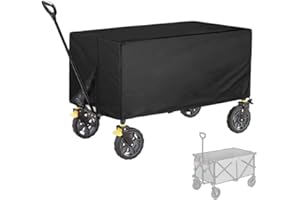 SHINETEC Housse de protection pour chariot d'extérieur 210D robuste et résistant à la poussière, étanche (137,2 cm (L) x 55,9 cm (l) x 61 cm (H)(Only Cover)