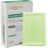 Licorael Dubai,Collagen &amp; Somon DNA Sabunu 120g &ndash; Nemlendirici Cilt Bakım Sabunu, Ceramide NP ve Macadamia Yağı İ&ccedil;erikli &ndash; T&uuml;