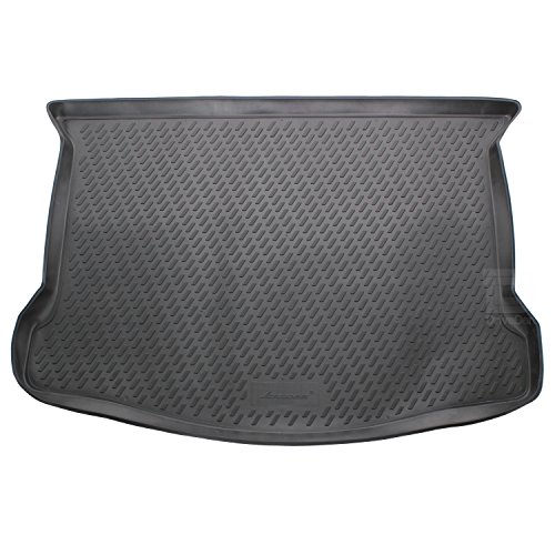 Novline MAT017 - Alfombrilla de Goma para Maletero, Color Negro