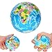 Produktbild QUINTRA Stress Relief Weltkarte Schaum Ball Atlas Globus Palm Ball Planet Erde Ball