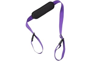 GORGECRAFT Cinghie per Scooter Cinghia di Trasporto Regolabile con Spallaccio Antiscivolo Blu Viola Sedia Da Spiaggia Sostituzione Universale Cinghia di Trasporto Supporto per Tappetino Yoga Campeggio