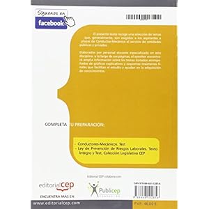 Conductores - Mecánicos. Temario (Colección 61)