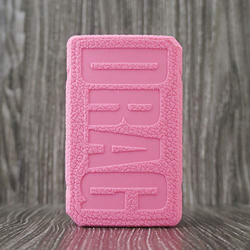 CEOKS Voopoo Drag 2 177W Custodia Silicone Cover Case Protegge Il Gel Custodia Protettiva in Silicone per Voopoo Drag 2 177W TC MOD Box Antiscivolo Non-Slip (Rosa)