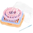 SYGA Yarn Flower Corsage Craft Maker Weaver Kit Knitting Machine Weaving Tool