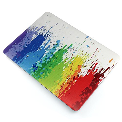 iDOO MacBook Schutzhülle / Hard Case Cover Laptop Hülle [Für MacBook Pro 13 Zoll Retina – ohne CD-Laufwerk: A1425/A1502] – matt, Paintsplash - 3