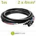 Produktbild 2x4 mm² Solarkabel 1 METER mit MC4 Steckern PV Solarmodul Kabel Solarleitung