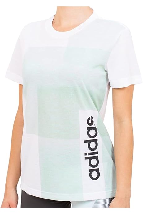 Adidas 3-Stripes Front Logo Slim Fit T-shirt For Women -, L: Buy Online at  Best Price in Egypt - Souq is now Amazon.eg