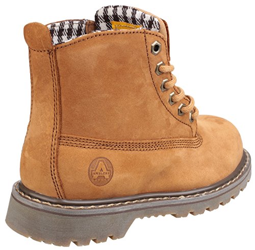 Amblers Safety Mens FS103 Leather Safety Boots Brown - 2