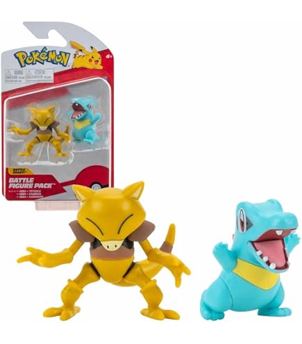 Pokémon Battle Figuren Set - Schiggy & Schlapfel, Ca. 4-8 Cm Hoch, Sammel- & Spielfiguren Für Kinder Ab 4