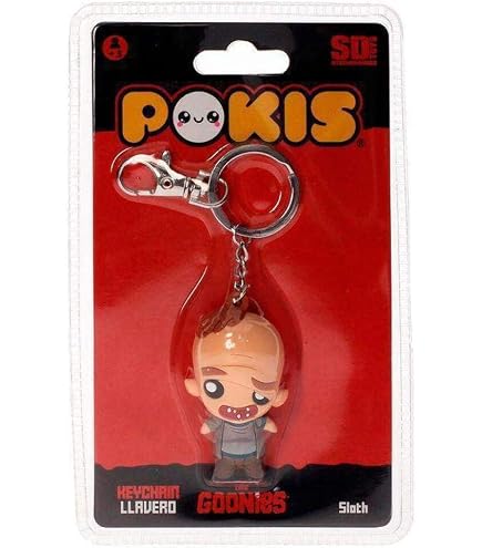 SD TOYS Schlüsselanhänger 'Data' Aus The Goonies – Gummi-Figur Im Blister