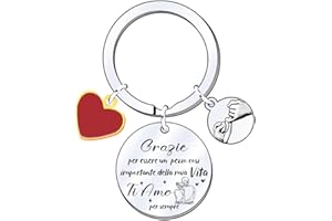 POIUYTRE San Valentino Regalo San Valentino per Lui San Valentino per Lei Regalo Portachiavi Coppia Idee Regalo Coppia Regalo pe Lui/Lei Regali Natale Coppia Regalo per Coppia Regalo Coppia Compleanno