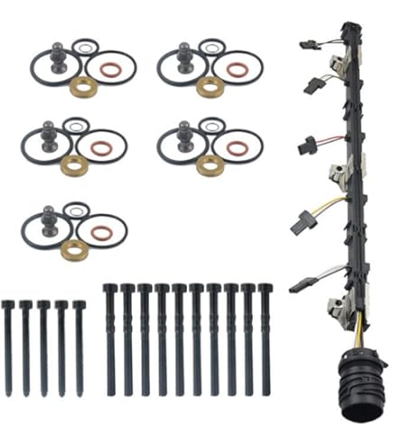 Kit Guarnizioni Iniettore Carburante, 24 Pezzi Standard Originale Antiusura 06J998907D Per A3 S3 A4 S4 A5 S5 A6 S6 A8 S8 Q3 Q5 TT,kit Di Riparazione Per Auto - Foto 8