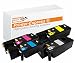 Produktbild Printer-Express XL Toner 4er Set ersetzt Dell 7C6F7, 593-11130, 5R6J0, 593-11129, XY7N4, 593-11131, 4J0X7, 593-11128 Toner für Dell C1660 C1660W C-1660 C-1660W Drucker