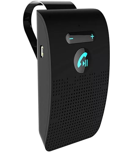 AGPTEK Handsfree voor auto, Bluetooth 5.0, geïntegreerde microfoon, met AGPTEK Handsfree voor auto, Bluetooth 5.0, geïntegreerde microfoon, met