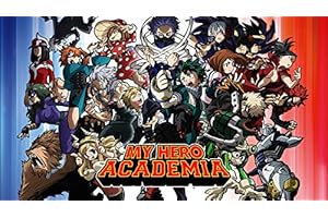 PARTYLANDIA Cialda in Ostia per Decorazione Torte di Anime Cartoni Animati Giapponesi (My Hero Academia - Mod. A)