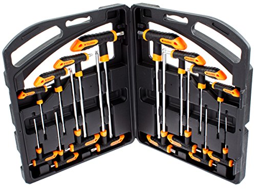 Schraubendreher Satz 16-tlg. Schraubenzieher Set für Torx & Inbus Schrauben Schlüssel Satz T-Profil