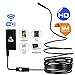 Produktbild WIFI Endoskopkamera, Kabellos Inspektionskamera 2.0 Megapixel 720P HD Endoskop, IP67 Wasserdichte Snake Kamera mit 6 verstellbaren LED Licht für IOS Android Iphone Smartphone Tablet PC